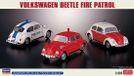 Hasegawa Modelbouwpakket Auto - 20779 Volkswagen Beetle Brandweerpatrouille - 1:24