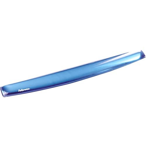 Fellowes Polssteun Crystals Gel - Blauw