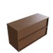 Saniclass Holz Frame Badkamermeubelset - 120x45x62cm - mat walnut pure