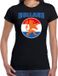 Bellatio Decorations Shoppartners Bv Zwart fan t-shirt voor dames - Holland met zwart leeuw - Nederland supporter - EK/ WK shirt / outfit S