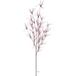 Rose Pâle Branche De Feuillage Déco Artificiel H 79 cm Mousse Pu Rose Pâle