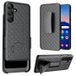 Samsung Coque Hybride Samsung Galaxy S25+ avec Clip Ceinture - Grise