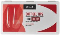 IBD Soft Gel Tips Long Coffin 504st