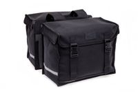 New Looxs Double Pannier Camping - Dubbele Fietstas - Geschikt voor Elektrische Fietsen – 66 Liter – Zwart