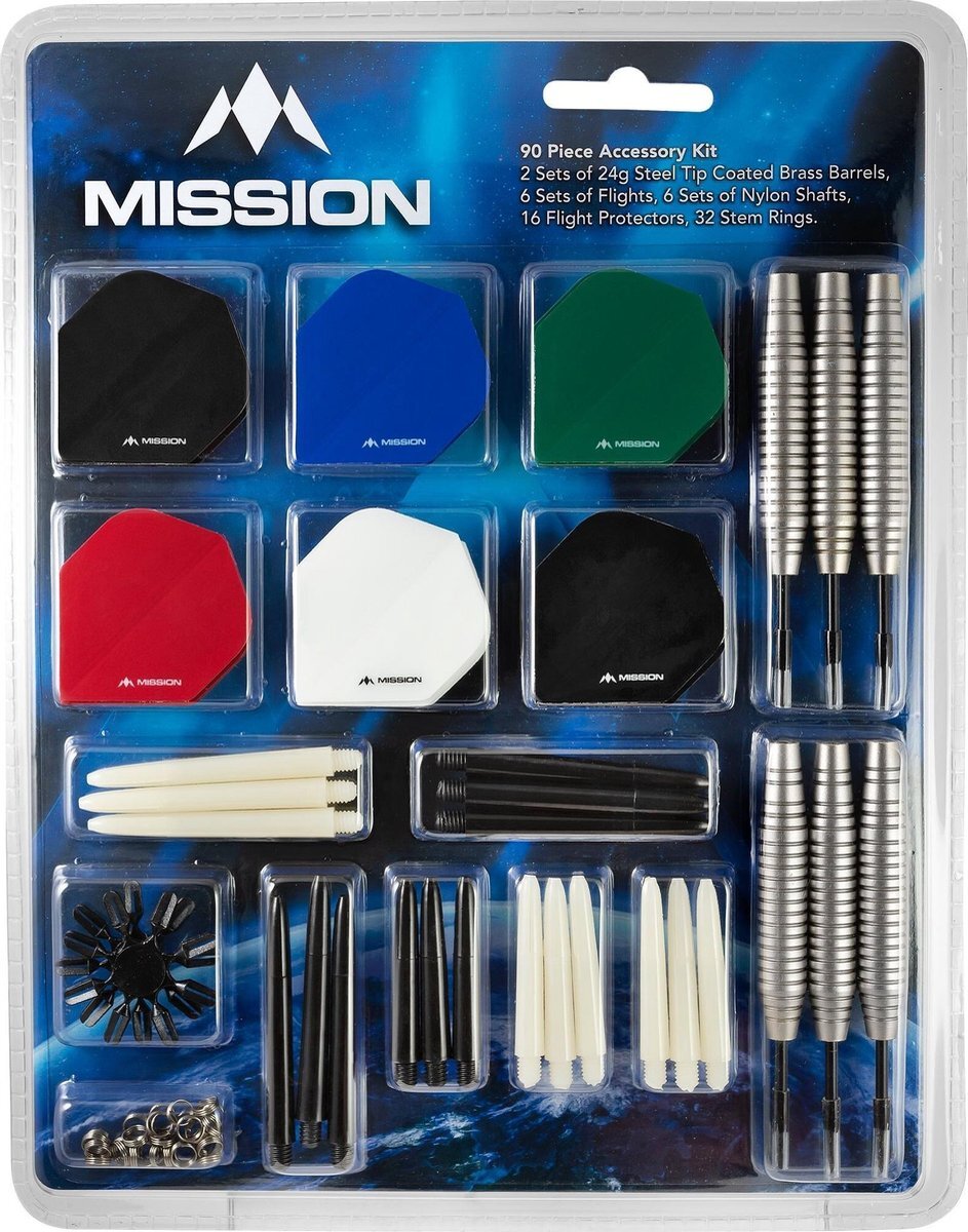 Mission Steel tip Accessoires kit - 24 Gram