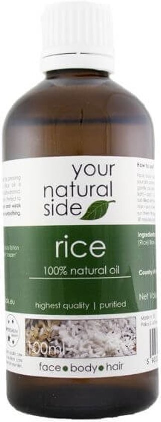 Your Natural Side Rice Oil Refined 100ml. Cap