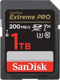 SanDisk Extreme PRO SDXC UHS‐I‐Kaart 1 TB