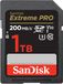 SanDisk Extreme PRO SDXC UHS‐I‐Kaart 1 TB