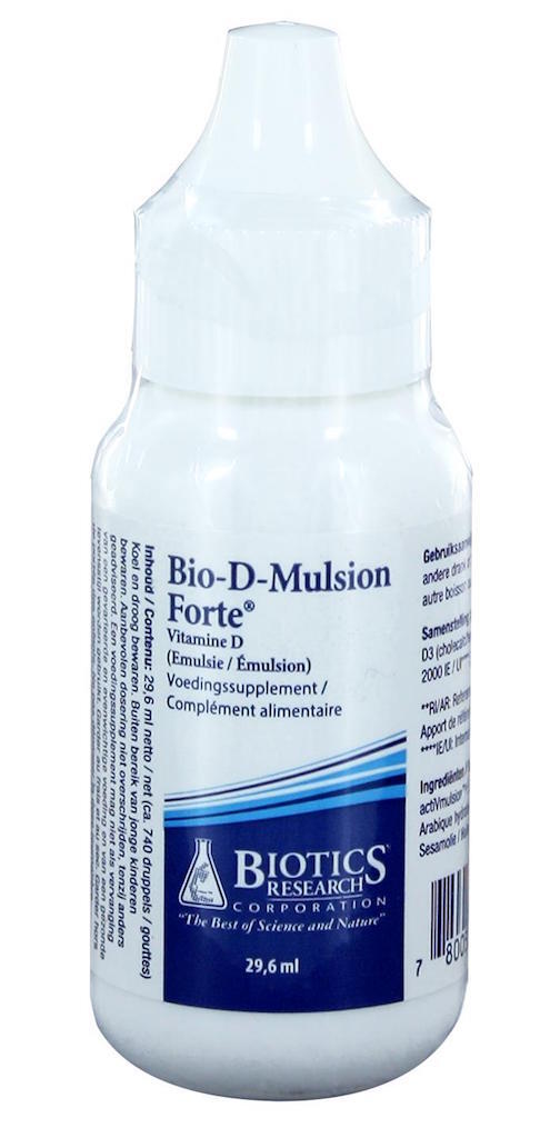 Biotics Bio-D-Mulsion Forte Druppels