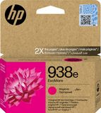 HP 938e EvoMore Originele Magenta XL Inktcartridge