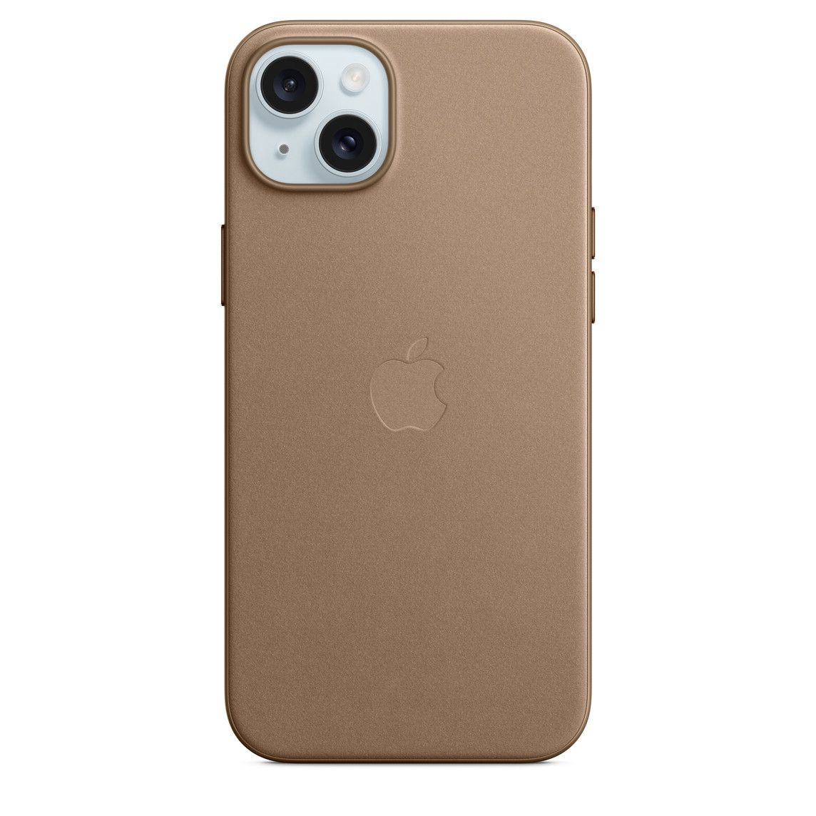 Apple FineWoven Case with MagSafe for iPhone 15 Plus - Taupe