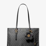 Michael Kors 30T6A6ZT8C MD EW TZ Tote W Charm Zwart