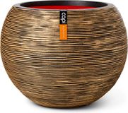 Capi Europe Vaas bol Rib NL - 40x32 cm - Goud