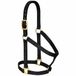 Weaver Leather Basic niet-verstelbaar nylon paardenhalster, zwart, 2,5 cm, klein paard