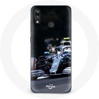 Maniacase Case voor Huawei P20 Lite Formule 1 Valtteri Bottas F1 Racer Zwart