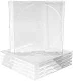 MediaRange CD Jewelcase 10.4mm Transparant 5 Stuks