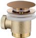 Wiesbaden Caral Clickwaste Afvoerplug Baignoire Autoportante - Bronze Brossé
