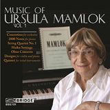 Ohlsson/Daedalus String Quartet/Arn - Music Of Ursula Mamlok Volume 1