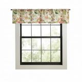 Ellis Curtain Brissac Tailored Valance, 70 x 15, Rood