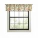 Ellis Curtain Brissac Tailored Valance, 70 x 15, Rood