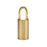 Elstead Lighting Paignton Mini LED Tuin Pilaar | IP55 | Brushed Brass