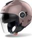 Airoh Helyos Color Metallic Rose Casque jet Taille S