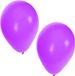 Bellatio Decorations Shoppartners Bv Feest ballonnen - paars - 100x stuks - ca. 27 cm - verjaardag versiering