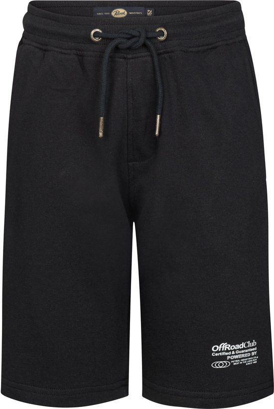 Petrol Industries Jongens Jogging short Alamos Zwart Maat 140