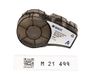 Brady Nylon Labeltape voor Labelprinter M211 & M210 – Zelfklevend Nylon – Waterbestendige Labeltape – Zwart op Wit (19,05mm x 4,88m) – M21-750-499