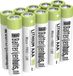 Batterijenhuis AAA Lithium Batterijen 10x