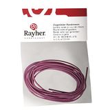 Rayher - Ronde riem van geitenleer, 1,5 mm ø, 100 cm