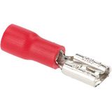 CARTREND 10479 platte steekhulzenset rood 4,8 mm, 20-delig