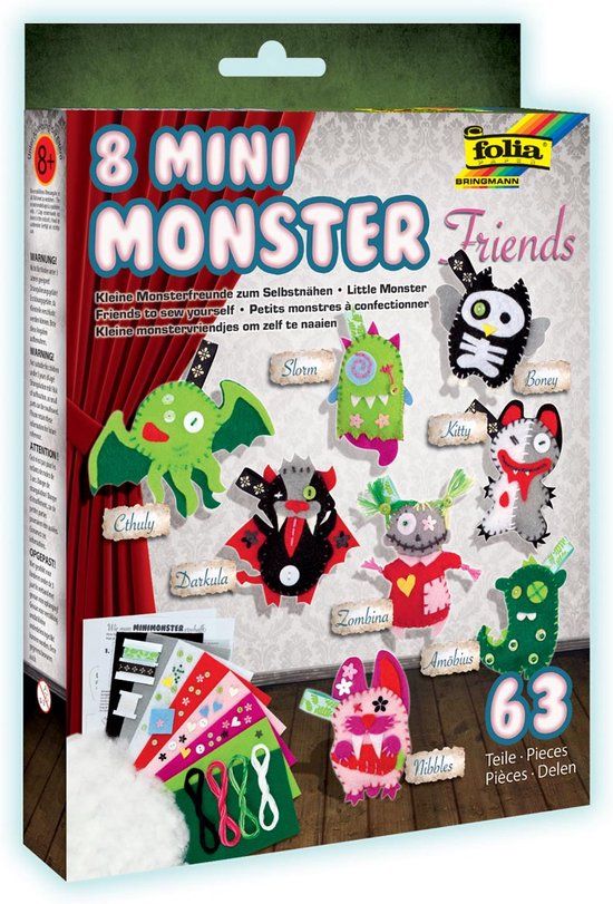 Folia Mini monsters set