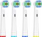 Oral-B opzetborstels pour dents plus blanches, set de 4, compatible avec tous les modèles