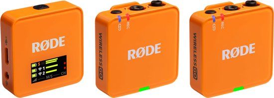 Rode Wireless GO Gen 3 Microfoon - Oranje