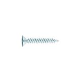 Index P103945Z timmermansschroef, PVC, verzinkt, 3,9 x 45