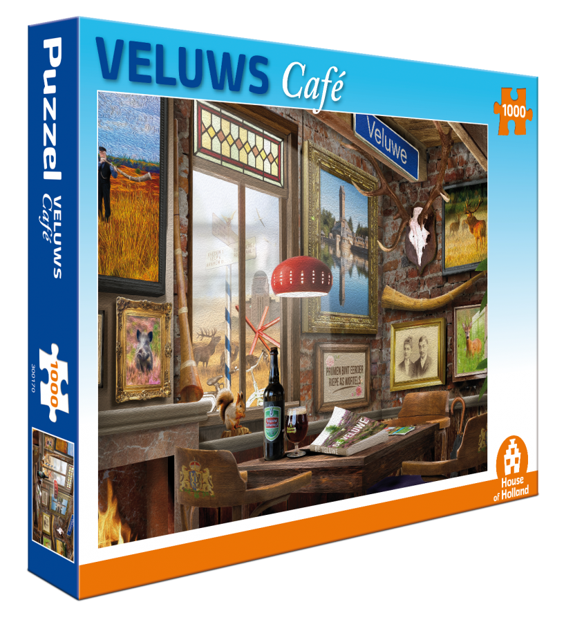 House of Holland Veluws Café Puzzel (1000 stukjes)