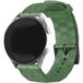Strap-it Samsung Bracelet silicone 'hexa' Samsung Gear Sport (vert armée)