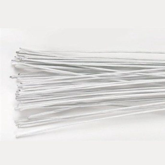 Culpitt Floral Wire White set/50 - 26 gauge
