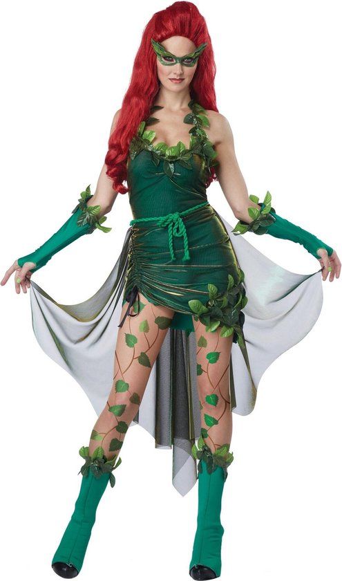 California Costumes 1289 LETHAL BEAUTY Poison Ivy Volwassenen-Sized Kostuum, Groen, Medium