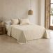 GAMUSI Deken 250 x 270 cm, beige