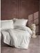 L'Essentiel Linge de Maison, Stripe - Ecru, Ecru, Housse de couette satin (FR), 100% satin de coton, 240 x 220 cm