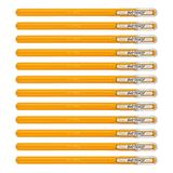 Pentel Mattehop 1.0mm Gel Roller Geel/Oranje - Pack van 12