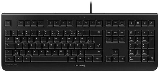 Cherry KC 1000 Toetsenbord Portugees Zwart