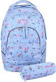 McNeill Milo School Backpack Provence Lichtblauw