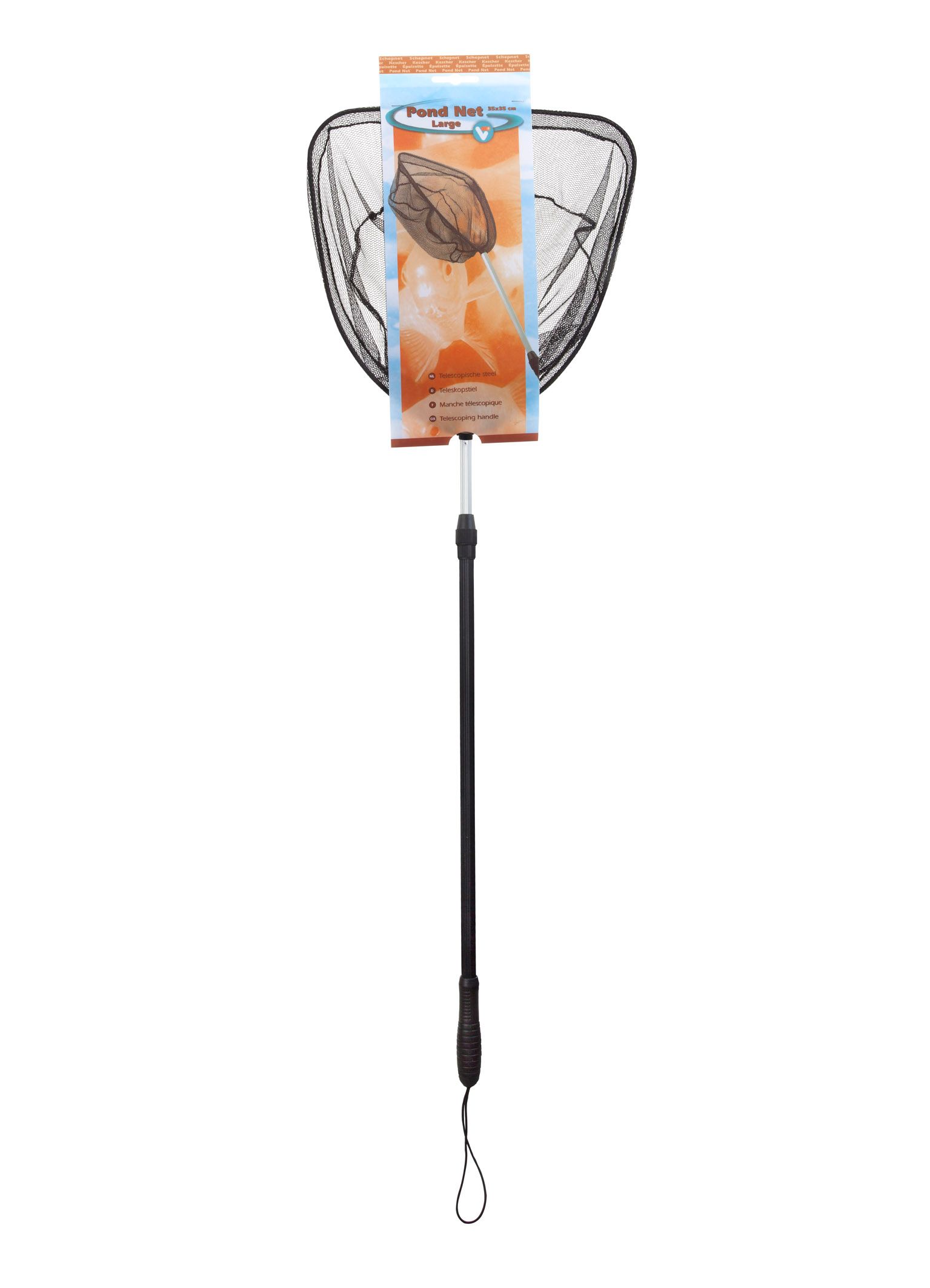 VT VT Pond Net 35 x 35 cm met telesc.steel