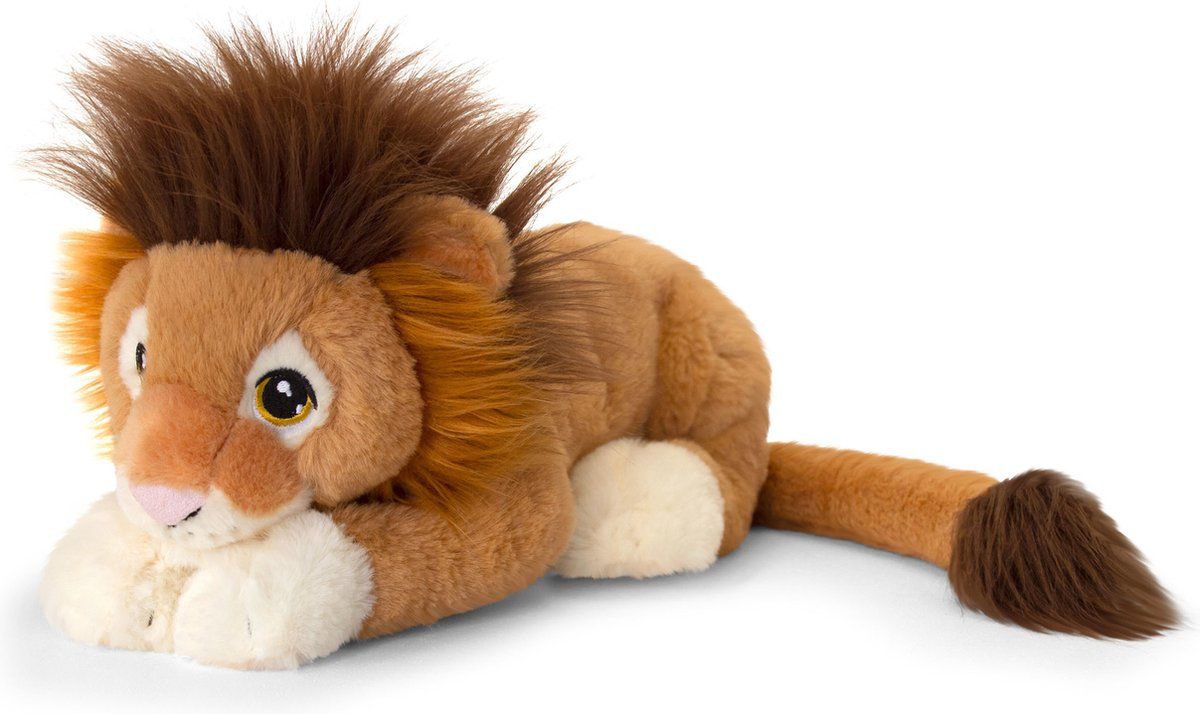 Keel Toys Pluche knuffel leeuw 35 cm - Multi