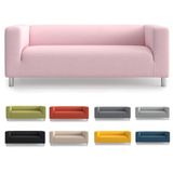 TLYESD Klippan Loveseat hoes vervanging voor IKEA Klippan Loveseat bankhoes, alleen Klippan bankhoes! (roze)