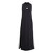 adidas dames Essentials 3-Stripes Long Racerback Dress, Black/White, XXS