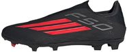 adidas uniseks-volwassene F50 LEAGUE Laceless Firm Ground/Multi Ground Football Boots, core black/lucid red/core black, 46 EU